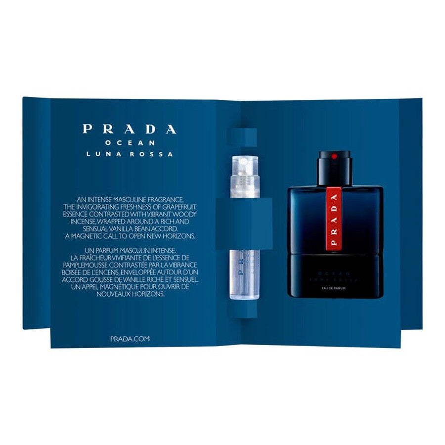PRADA Sample Luna Rossa Ocean  EDP 1,2 ml | عينة عطر برادا لونا روسا اوشن  للرجال 1,2 مل