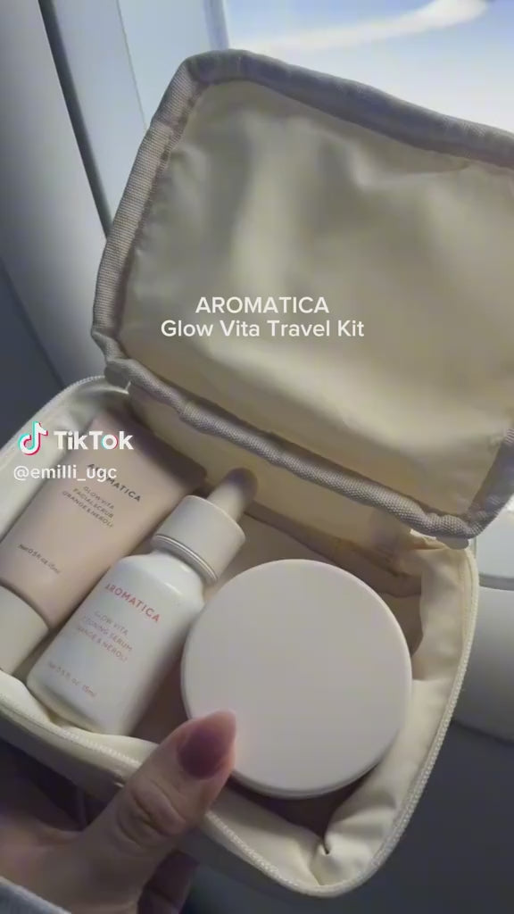 AROMATICA Glow Vita Trial Kit | اروماتيكا مجموعة عناية بالبشرة