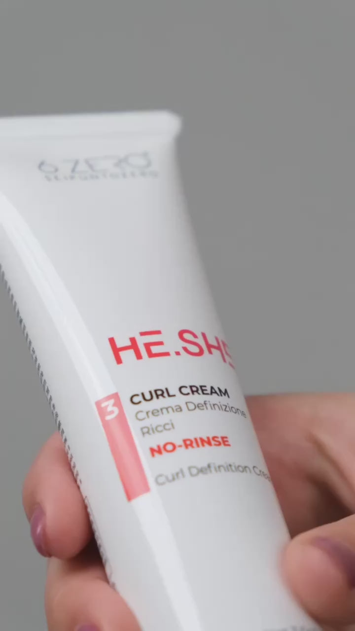 6. Zero He.She 3 Curl Cream - 90ml | كريم لتجعيد الشعر - 90 مل