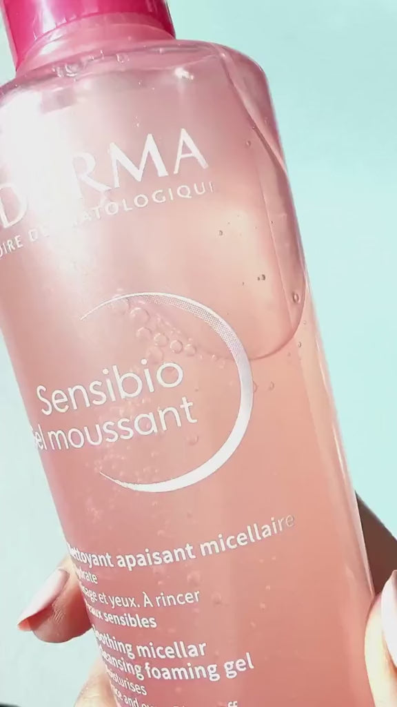 BIODERMA Sensibio Cleansing Foaming Gel - 500ml | بيوديرما جل رغوي منظف للبشرة الحساسة - 500 مل