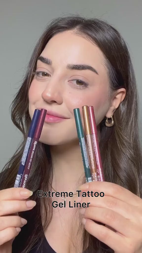 Flormar Extreme Tattoo Gel Pencil - 1.2g  | فلورمار قلم كحل  - 1.2 غرام