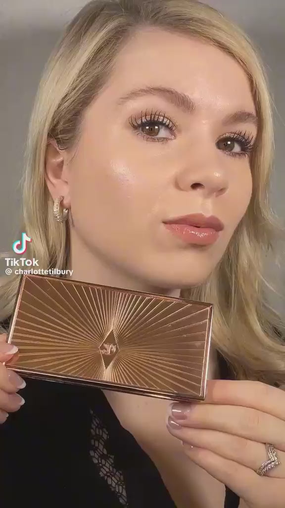 Charlotte Tilbury Filmstar Bronze And Glow - 16g | شارلوت تلبوري باليت برونزر و هايلايتر - 16غ