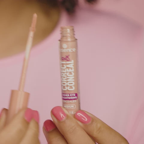 Essence CORRECT & CONCEAL under eye brightening concealer - 3,5ml | ايسنس كونسيلر لتفتيح و تصحيح منطقة تحت العين - 3.5 مل