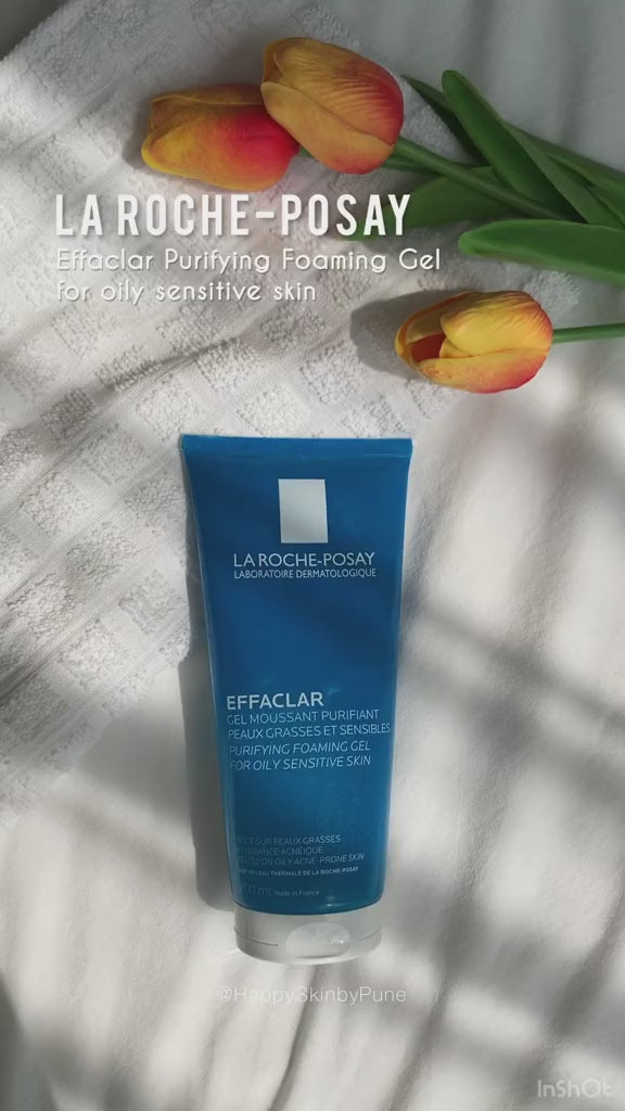LA ROCHE-POSAY Effaclar Purifying Foaming Gel - 200ml | لاروش بوزيه غسول للبشرة - 200 مل