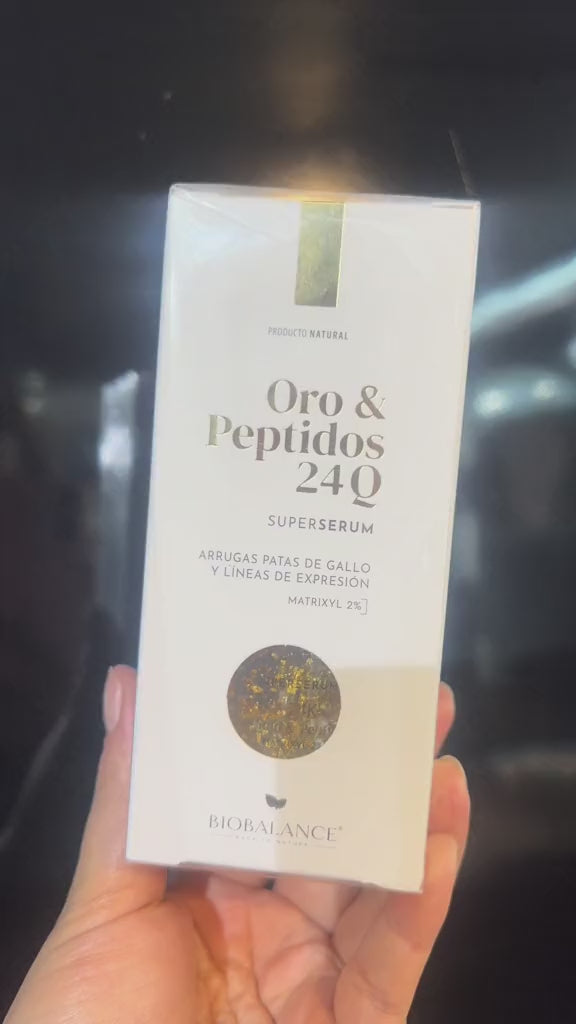 Bio Balance 24K Gold & Peptide Super Serum - 30ml | بايو بالانس سيروم الببتيدات مع رقائق الذهب  - 30 مل