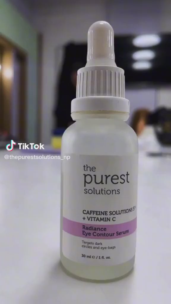 The purest Solutions Radiance Eye Contour Serum - 30ml | ذا بيوريست سيروم لمحيط العين راديانس - 30 مل