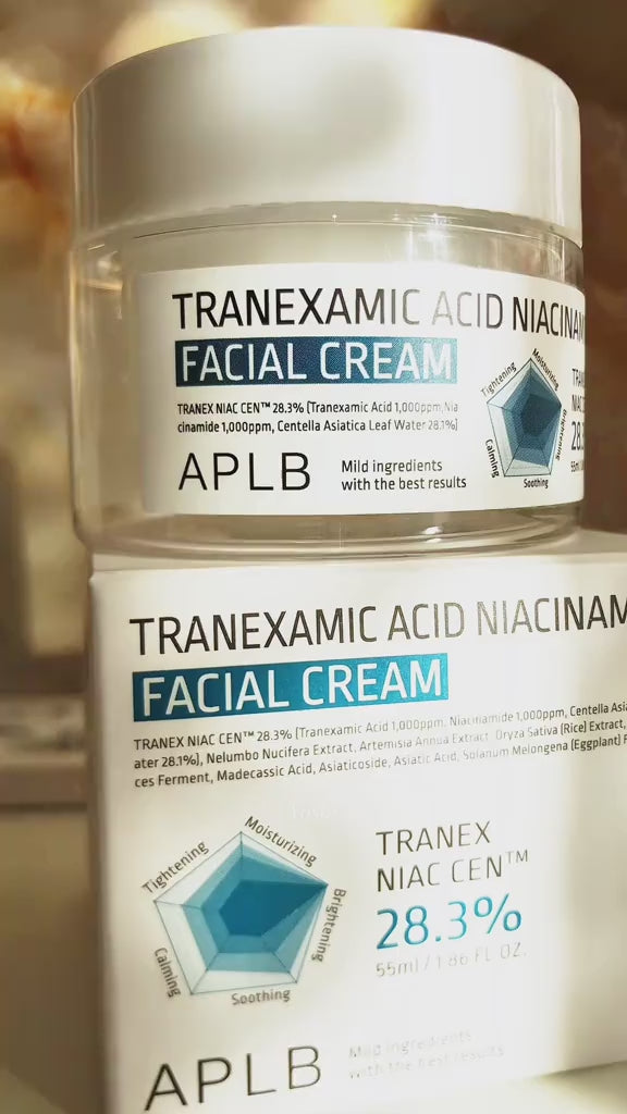 APLB Tranexamic Acid Niacinamide Facial Cream - 55ml | كريم مرطب و مفتح للوجه بالترانيكساميك اسيد - 55 مل