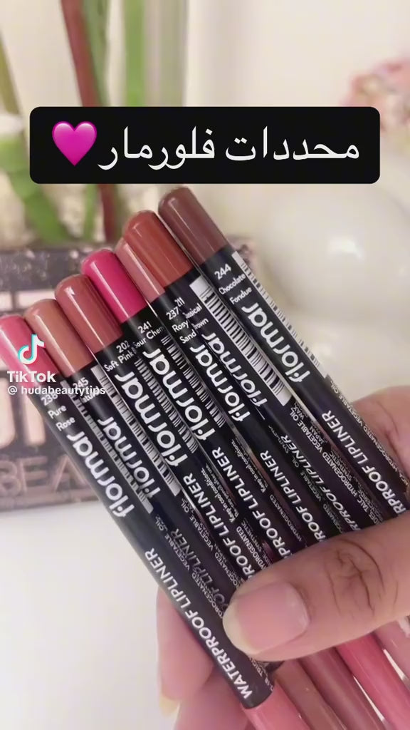 Flormar Lipliner Waterproof | فلورمار قلم تحديد شفاه