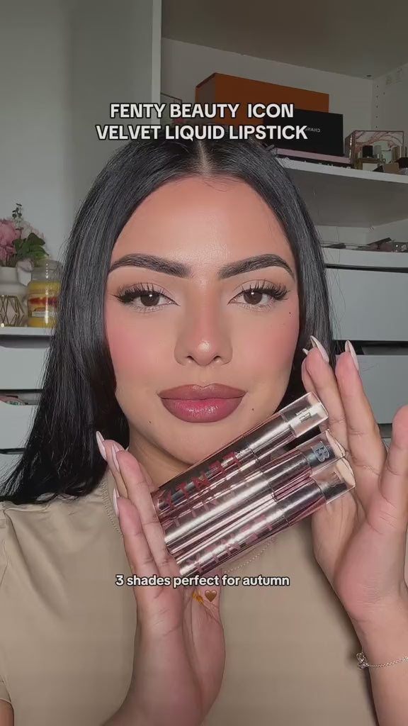Fenty Beauty Icon Velvet Liquid Lipstick - 5.5g | فينتي بيوتي احمر شفاه سائل - 5.5 غرام