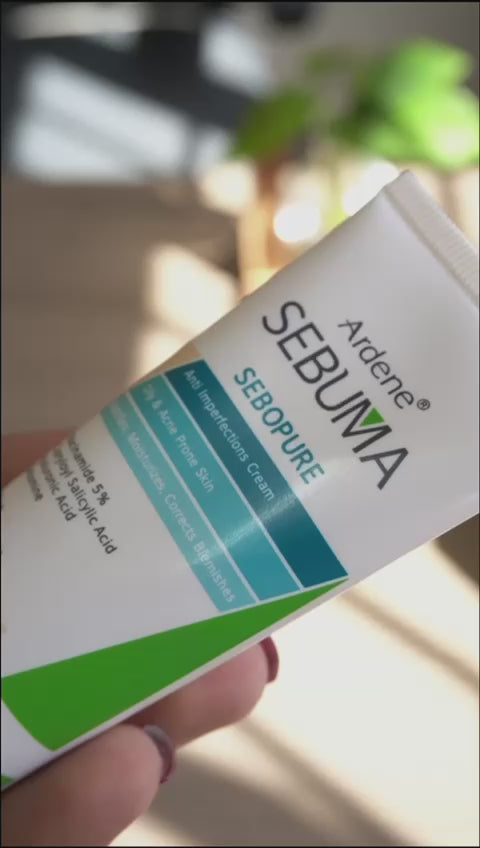 Ardene Sebuma Anti Imperfections Cream Oily Skin - 30ml  | كريم محاربة عيوب البشرة الدهنية  - 30 مل