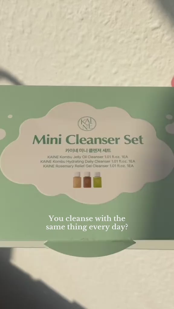 KAINE Mini Cleanser Set * 3 pcs - 30ml | كاين مجموعة غسول مصغرة - 30مل