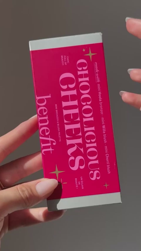 Benefit Chocolicious Cheeks Mini Bronzer & Blush - 2.5g | بنفت باليت للوجه بلاش و برونزر - 2.5 غرام