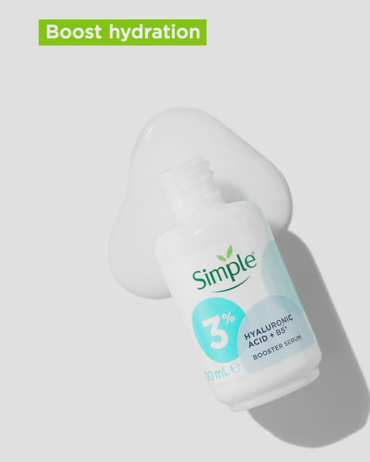 Simple Booster Serum 3% Hyaluronic Acid & B5 - 30 ml | سمبل سيروم هيالورونيك اسيد 3% و بانتينول - 30 مل