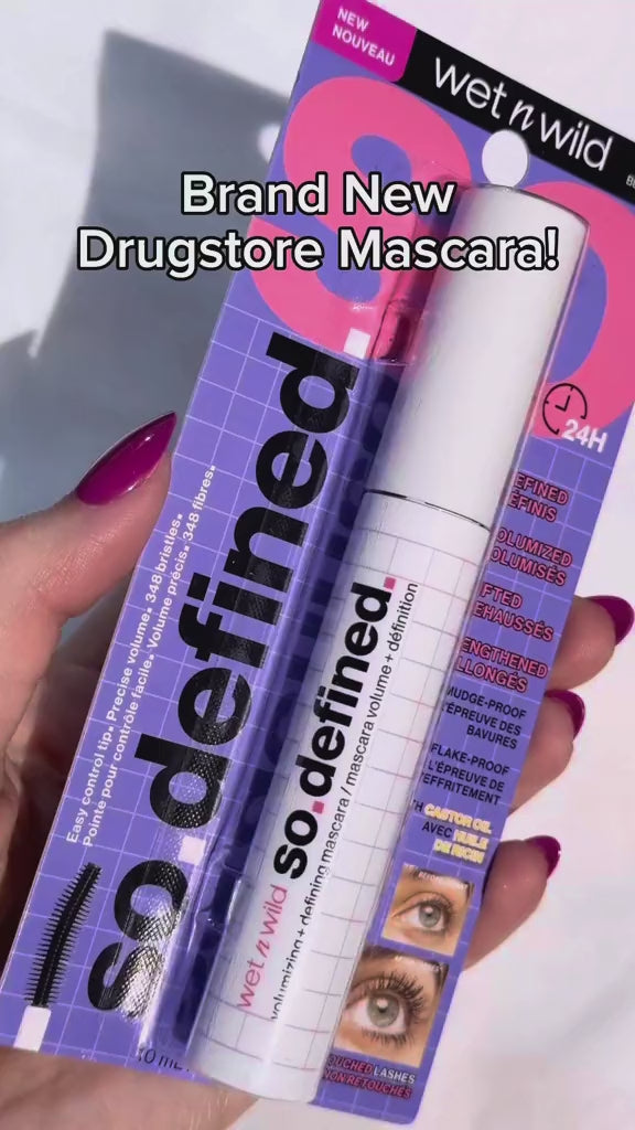 Wet N Wild Mascara So Defined Black | ويت اند وايلد ماسكرا سودا