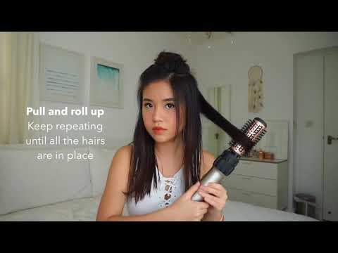 Remington Keratin Protect Rotating Air Styler AS8810 | ريمينغتون فرشاة كهربائيه لتصفيف الشعر