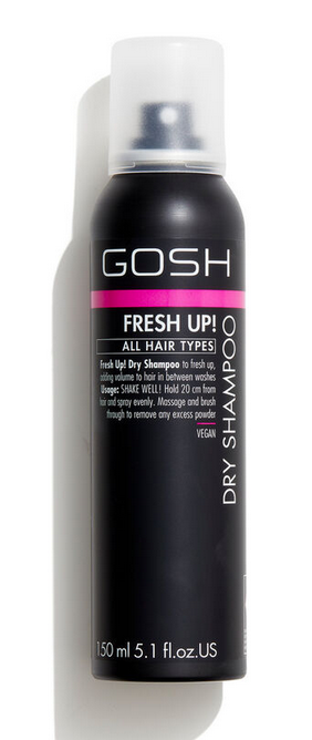 Gosh Fresh Up Dry Shampoo For Dark Hair - 150ml | جوش شامبو جاف - 150 مل