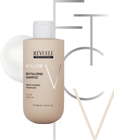 REVUELE Vitalock Hair Prof Revitalizing Shampoo - 300ml | ريفويل شامبو فيتالوك مجدد - 300مل #1