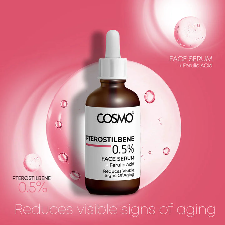 COSMO Pterostilbene 0.5% - 30ml | كوزمو التيروستيلبين 0.5% - 30 مل