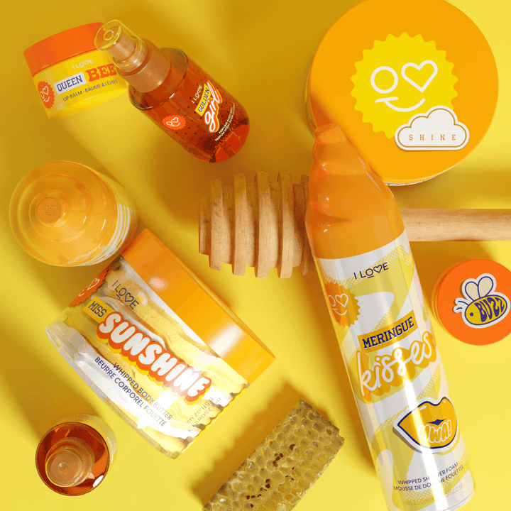 I Love - Queen Bee Moisturizing Lip Balm - 9g | آي لوف بلسم شفاه كوين بي - 9غ #1