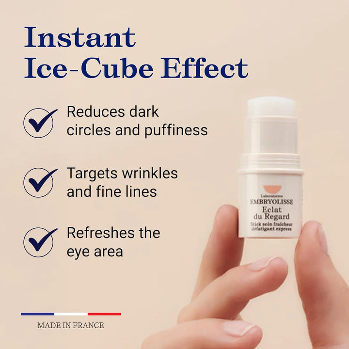 Embryolisse Eclat Du Regard Radiant Eye Express Cooling and Refreshing Eye Care Stick - 4.5g | امبريوليس ستيك عناية بالعين مبرد ومنعش فوري – 4.5 غرام