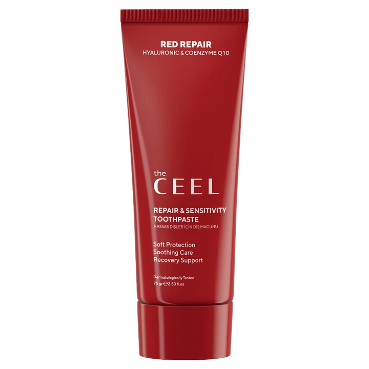 the CEEL Repair & Sensitivity Toothpaste - 75g | سيل معجون للأسنان الحساسة - 75غ