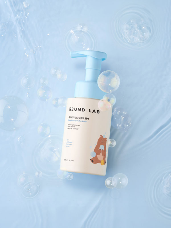 ROUND LAB BABY MILD TOP TO TOE WASH - 300ml | راوند لاب غسول يدوي فوم - 300مل #5