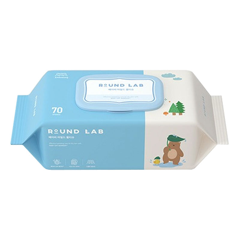 ROUND LAB Baby Mild Wet Wipes 20 sheets - 20 ورقة | راوند لاب مناديل مبللة للأطفال - 20 ورقة #4
