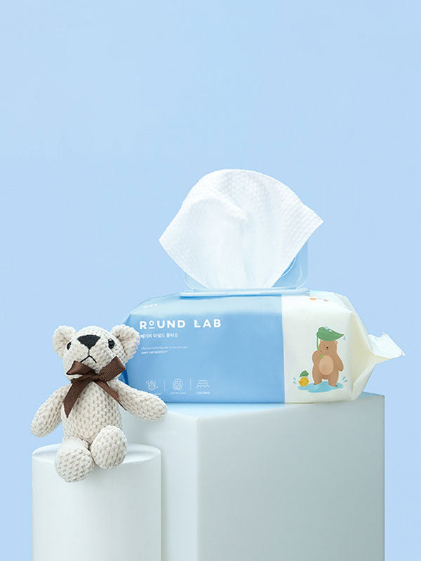 ROUND LAB - Baby Mild Wet Wipes Jumbo - 70 sheets - 70 wipes | راوند لاب مناديل مبللة - 70 wipes #3