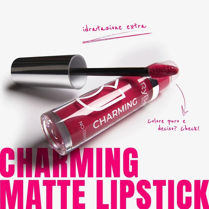 RYBELLA Charming Liquid Lip Color - 4.70ml | ريبيلا أحمر شفاه سائل - 4.70 مل