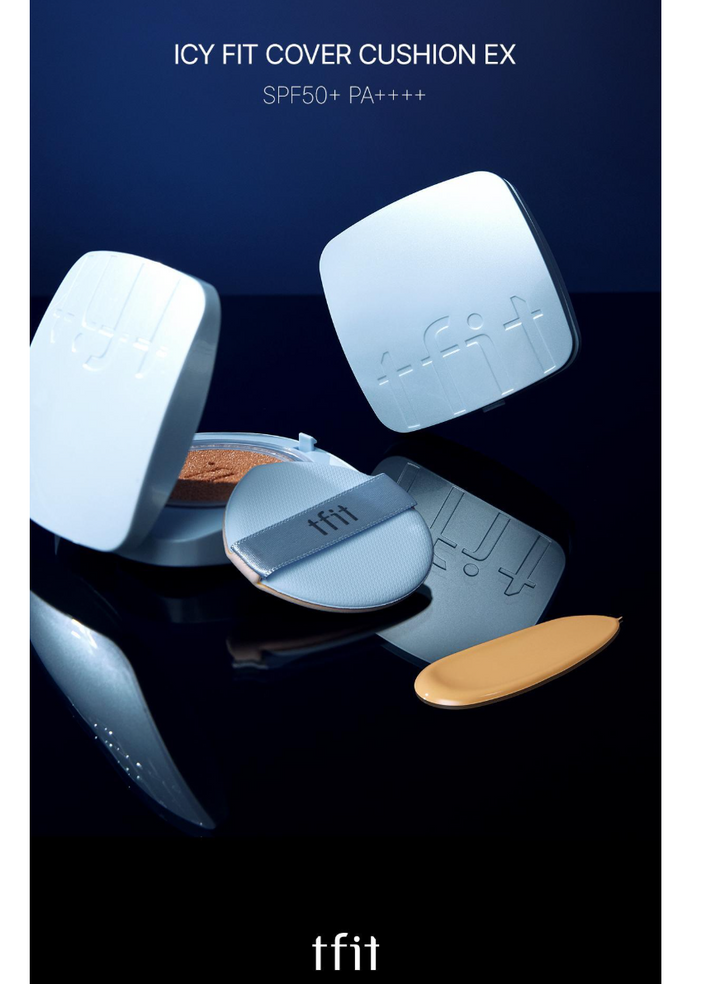 tfit Icy Fit Cover Cushion EX - 12g | فيفا كريم أساس - 12غ #3