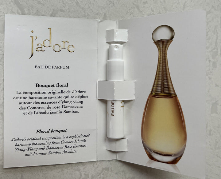 Dior Sample Jadore edp - 1ml  |  ديور عينة عطر جادور او دو بارفان للنساء - 1 مل