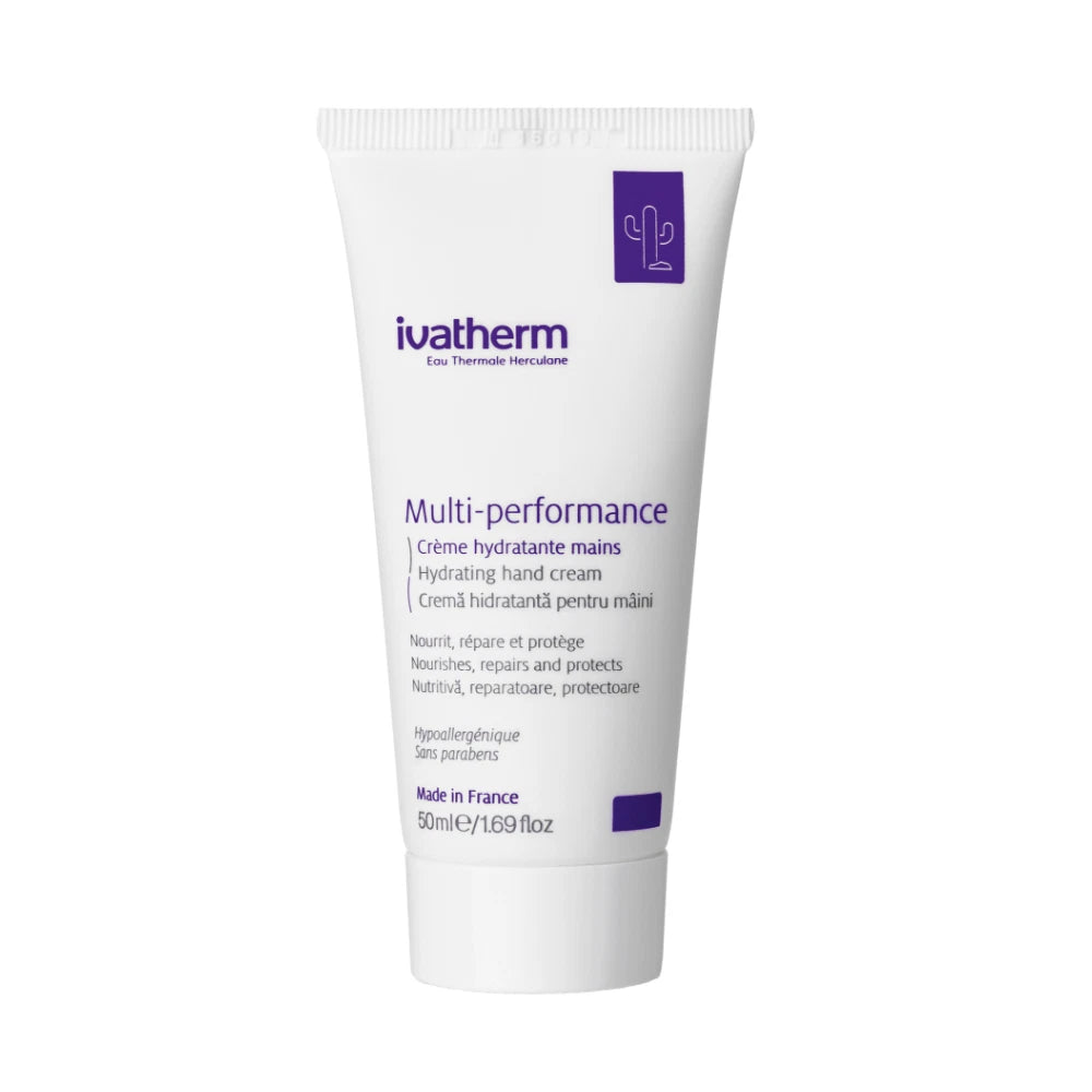 ivatherm Multi-performance Hand Cream - 50ml|  ايفاثيرم كريم مرطب لليدين - 50 مل