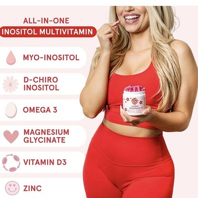 Peach Perfect Inositol Multivitamin - 120 Capsules | بيتش برفكت فيتامينات متعددة إينوزيتول - 120 كبسولة #5