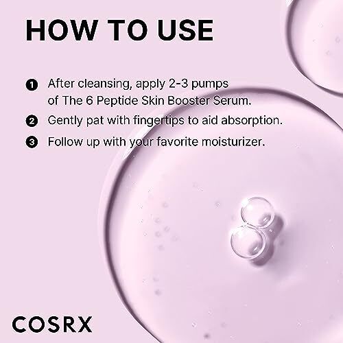 Cosrx The 6 Peptide Skin Booster Serum - 150ml | كوزركس سيروم  البيبتيدات - 150 مل