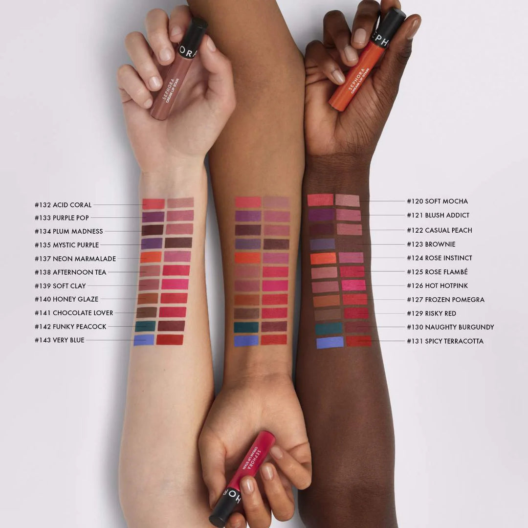 SEPHORA Cream Lip Stain - 5ml| | سيفورا أحمر شفاه كريمي ثابت – 5مل