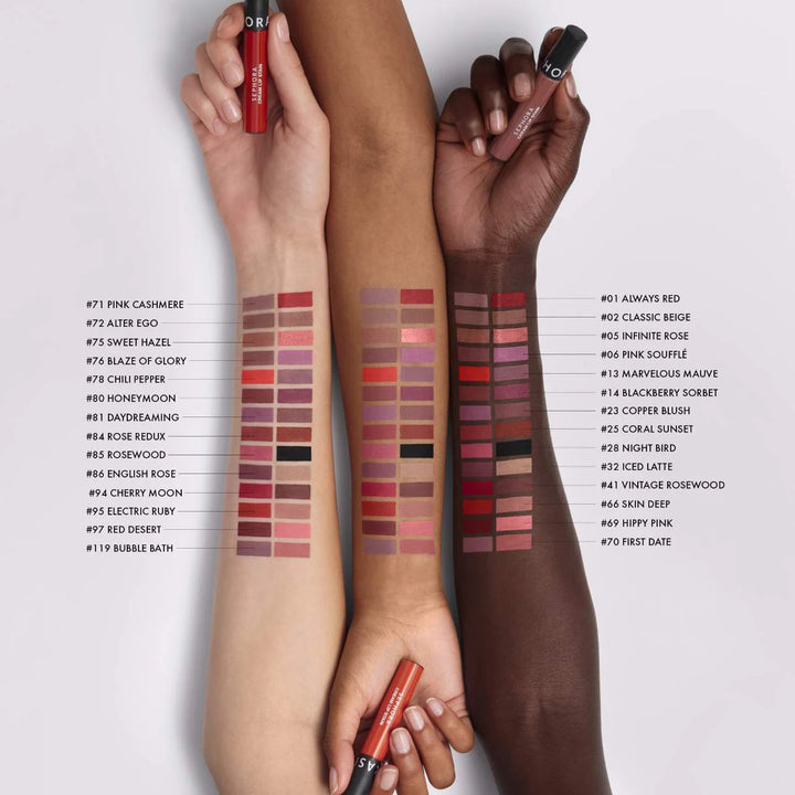 SEPHORA Cream Lip Stain - 5ml| | سيفورا أحمر شفاه كريمي ثابت – 5مل