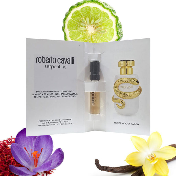 roberto cavalli  Sample Serpentine 1,5ml | ربرتو كافالي عينة عطر سيربنتين للنساء 1,5 مل