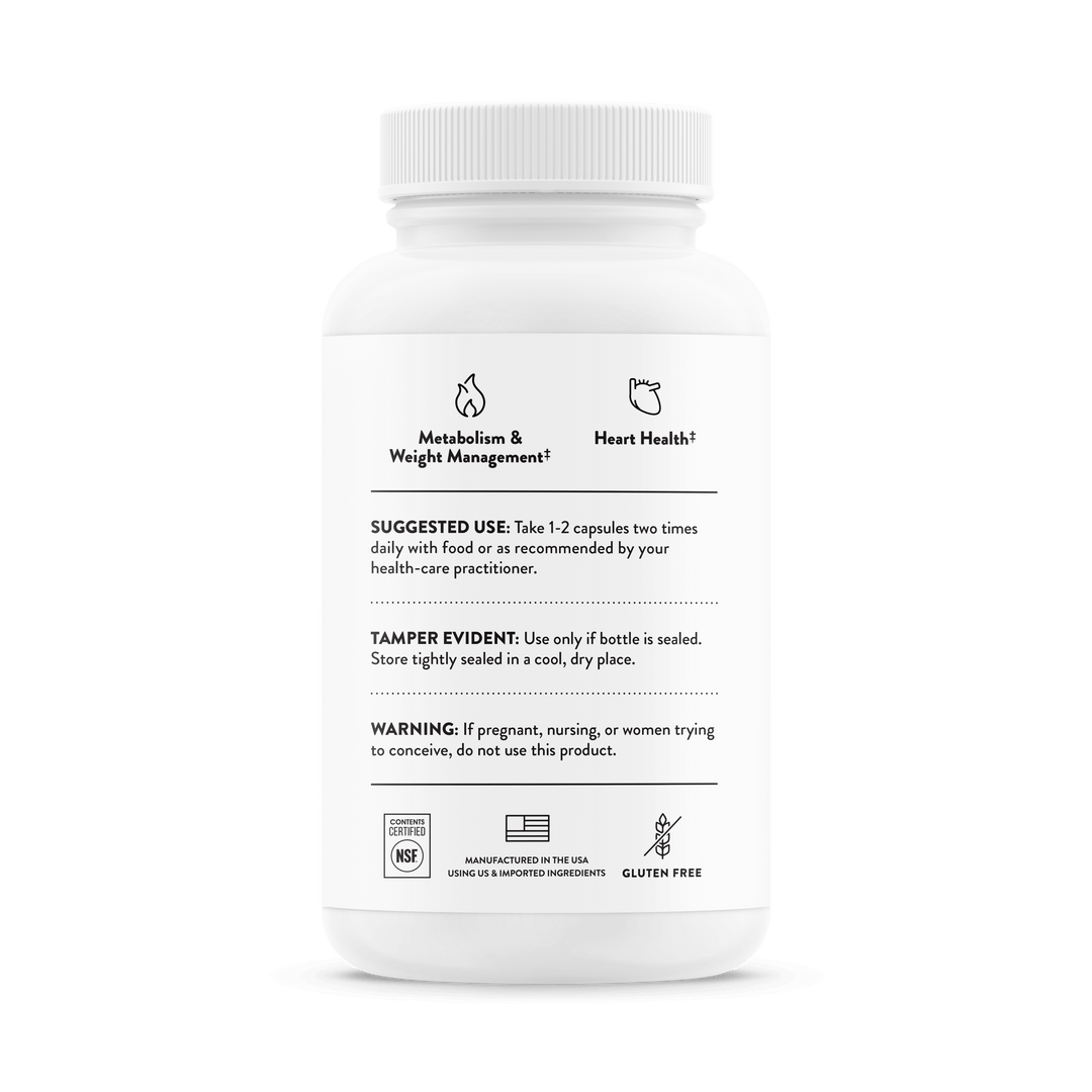 THORNE Berberine 200 mg - 60 Capsules | ثورن بيربرين 200 ملغ - 60 كبسولة