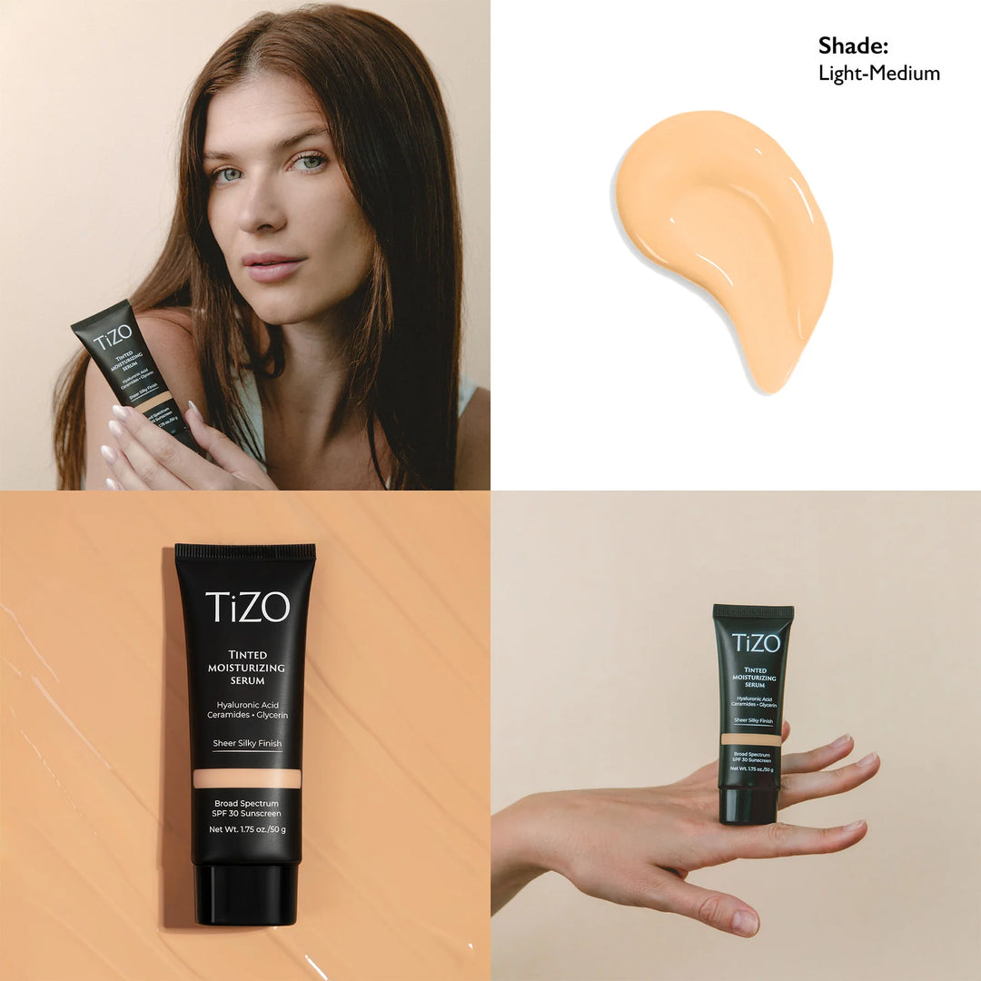 Tizo Tinted Moisturizing Serum - 50g | تايزو سيروم مرطب و ملون للوجه - ٥٠ غرام