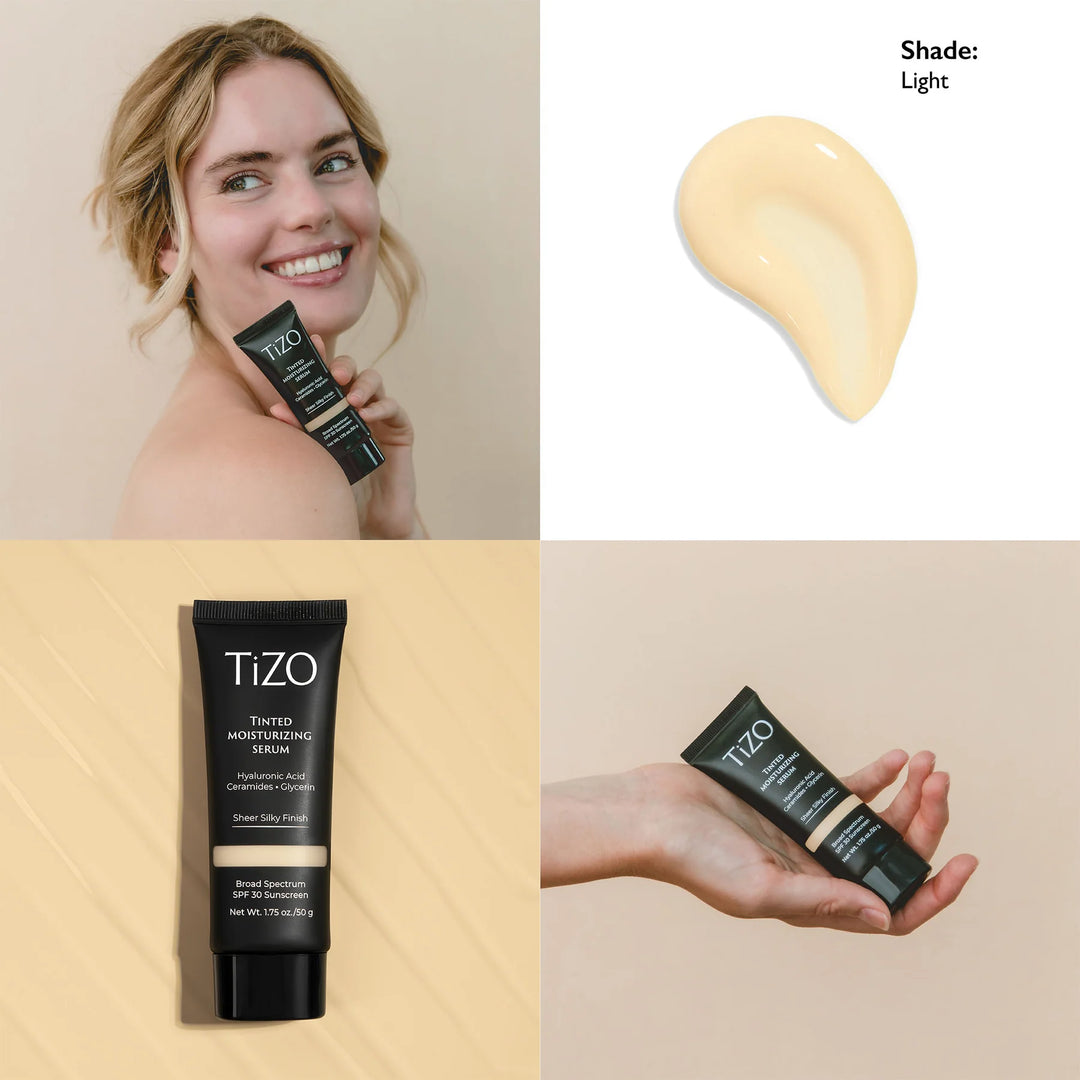Tizo Tinted Moisturizing Serum - 50g | تايزو سيروم مرطب و ملون للوجه - ٥٠ غرام