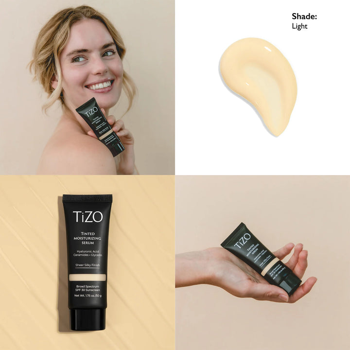 Tizo Tinted Moisturizing Serum - 50g | تايزو سيروم مرطب و ملون للوجه - ٥٠ غرام
