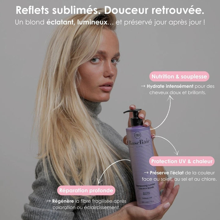 Rose Baie Paris Blonde Hair shampoo - 500ml | روز باي شامبو لوميير سبشيال بلوند - 500مل #2