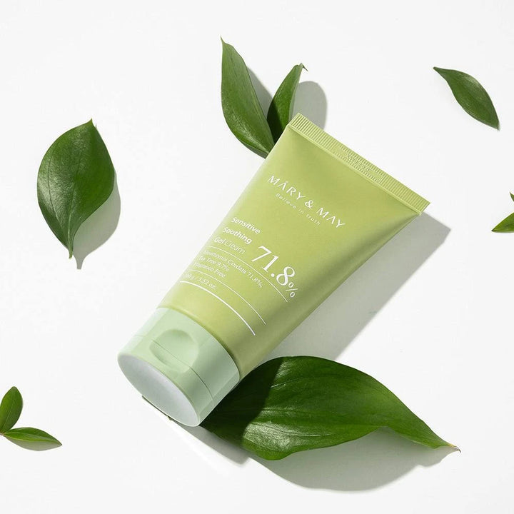 MARY & MAY Sensitive Soothing Gel Cream - 100g | ماري آند ماي جل كريم مهدئ للبشرة الحساسة - 100 غرام