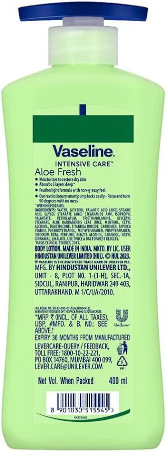 VASELINE Soothing Hydration Body Lotion - 600ml | فازلين لوشن مرطب للجسم - 600 مل
