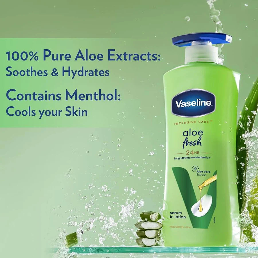 VASELINE Soothing Hydration Body Lotion - 600ml | فازلين لوشن مرطب للجسم - 600 مل