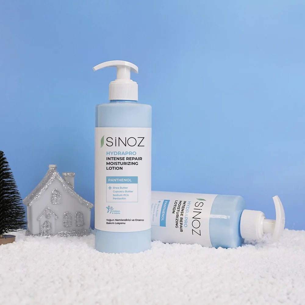 Sinoz Hydrapro Intense Repair Moisturizing Lotion - 400ml | سينوز لوشن للوجه والجسم مرطب ومرمم - 400 مل
