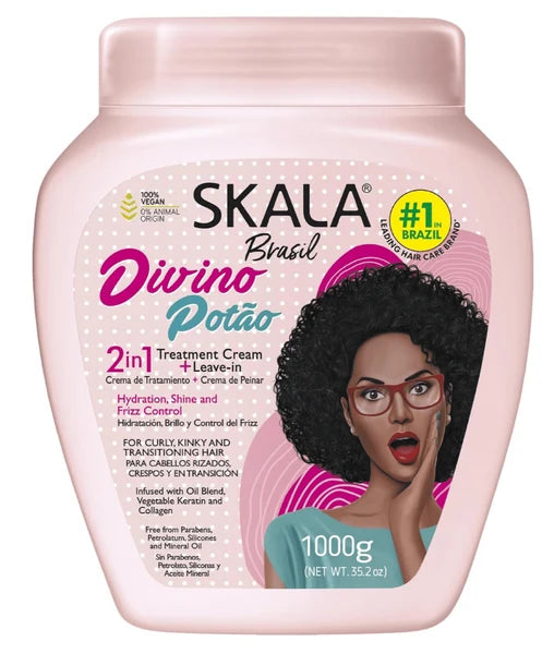 Skala Divino Potao Creme - 1000g | سكالا كريم للشعر المجعد  - 1000 جم