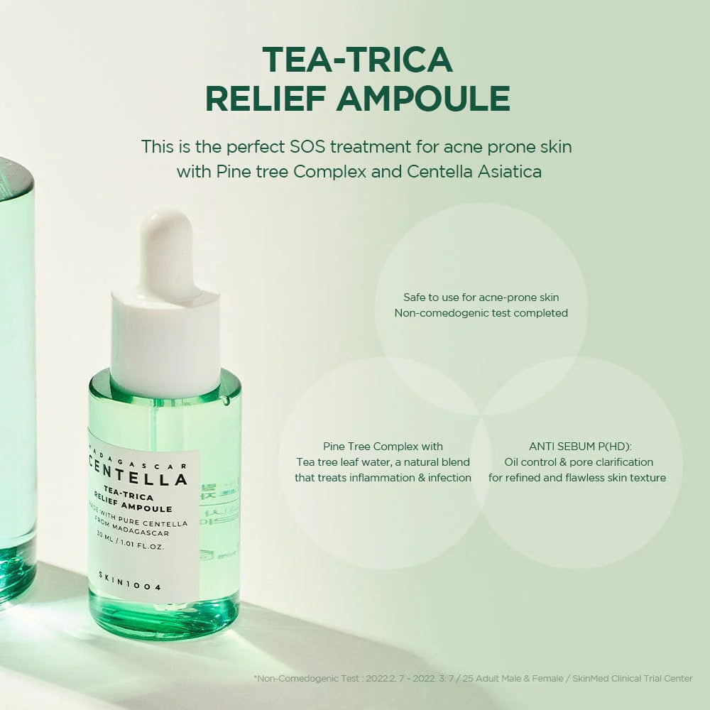 Skin1004 Madagascar Centella Boosting Ampoule Kit | سكين1004 مجموعة سيرومات للوجه