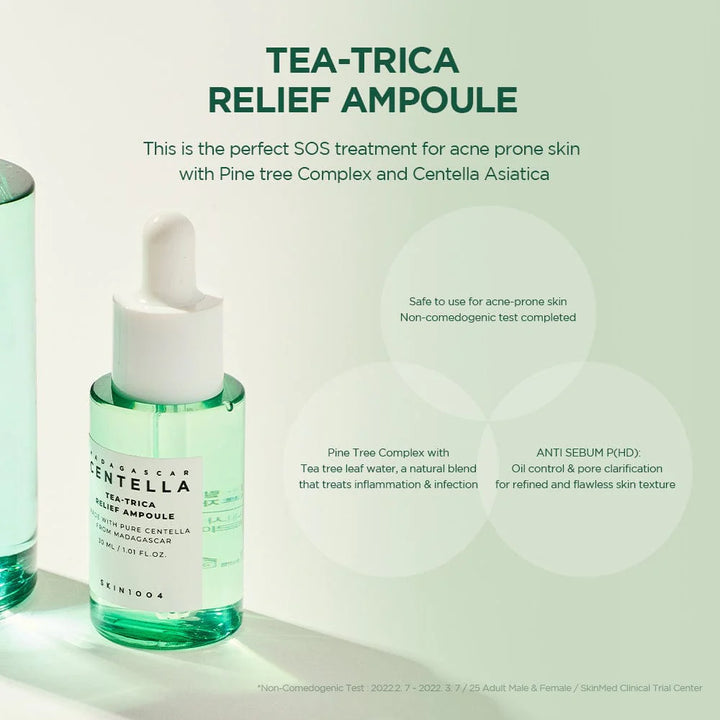 Skin1004 Madagascar Centella Boosting Ampoule Kit | سكين1004 مجموعة سيرومات للوجه