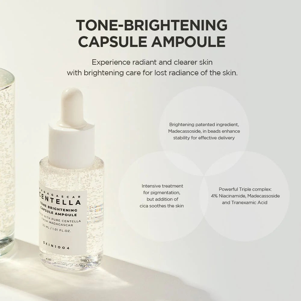 Skin1004 Madagascar Centella Boosting Ampoule Kit | سكين1004 مجموعة سيرومات للوجه
